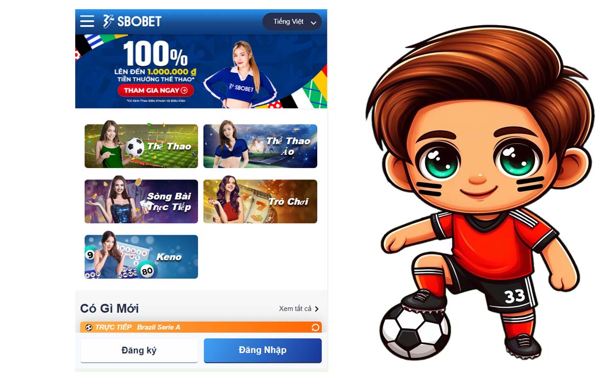 Hướng dẫn cá cược tại Sbogogo.com Sbobet