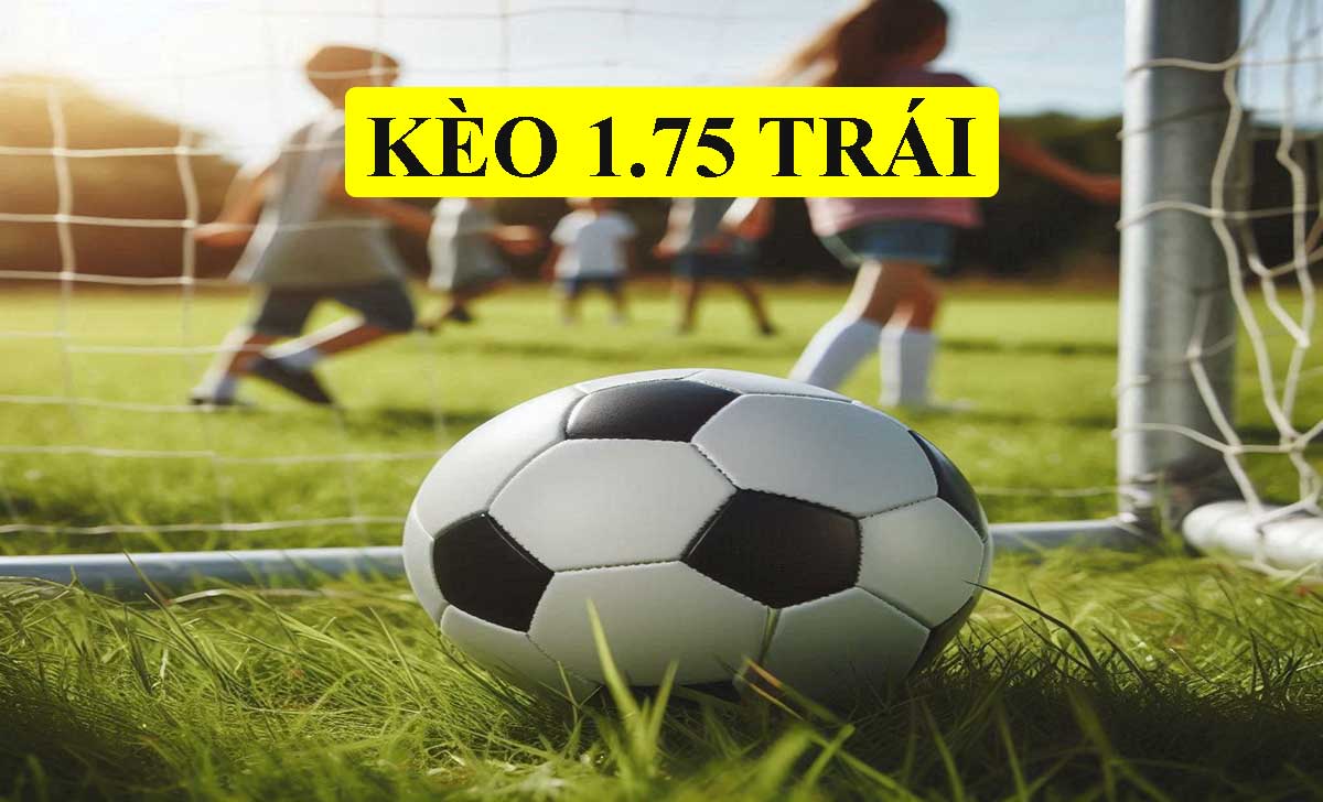 Kèo 1.75 trái là gì? Kinh nghiệm chơi kèo 1.75 trái