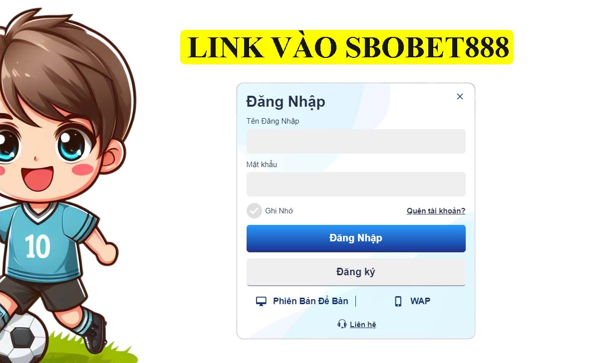 Danh sách link vào Sbobet888.com mới nhất