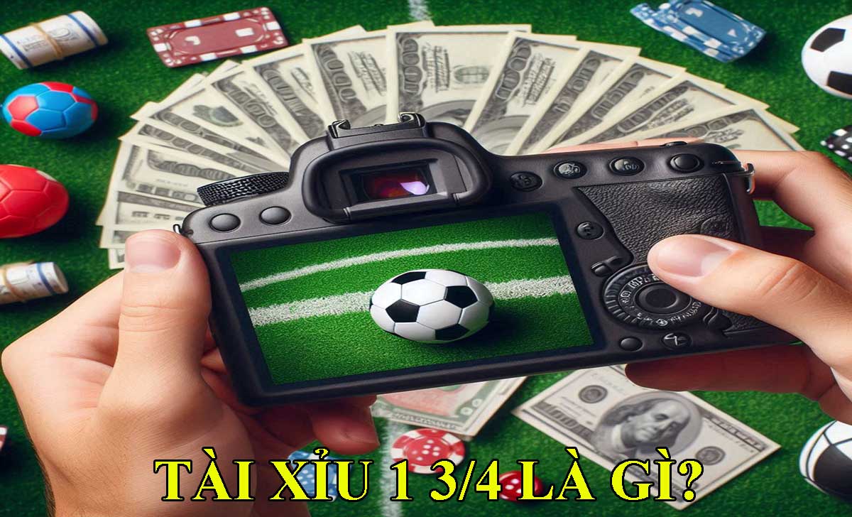 Kèo tài xỉu 1 ¾ là gì?